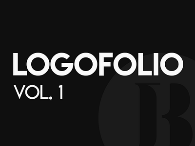 Logofolio vol. 1 Behance | logos, mark, design behance brand brandidentity branding dribbble flat design graphic deisgn illustrator logo logo design logofolio logotype portfolio typography vector volume 1