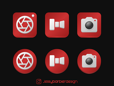 Camera App Icons