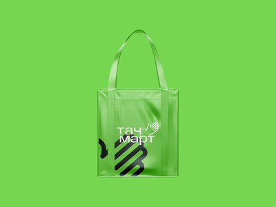 Touchmart — logo, naming, identity branding digital grocery identity logo logotype moscow nyc type
