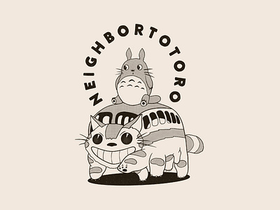 My Neighbour Totoro Designs Themes Templates And Downloadable Graphic Elements On Dribbble