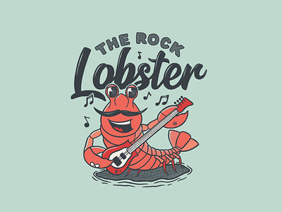 Rock Lobster! 1930s cartoon cartoon character character design family guy illustration iraq lobster lobster retro rock rock lobster vintage