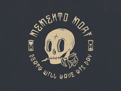 Memento mori t-shirt design