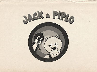 Jack & Piplo 1930s cartoon cartoon character character illustration logo retro retro logo vintage vintage logo