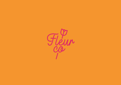 Fleurco branding design logo vector