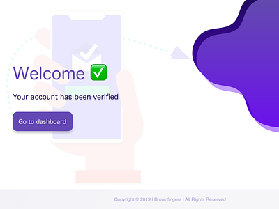 Email Verification Success page