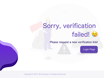 Email Verification Failure