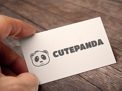 Cutepanda branding design identity logo