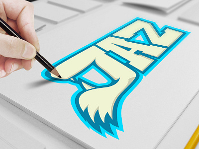 Jaz Gaming concept design esport gamer gaming ice illustration logo