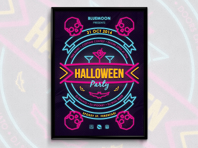 80's Halloween Poster