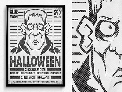 Wanted Halloween Poster