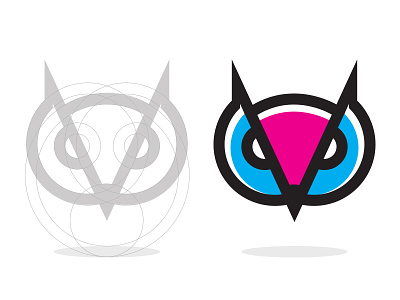Owl Logo Concept bird branding concept design logo owl process vector
