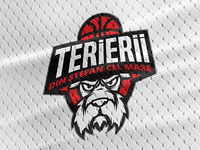 Terrier Logo basket basketball branding clothing design dog flag logo mascot sport terrier