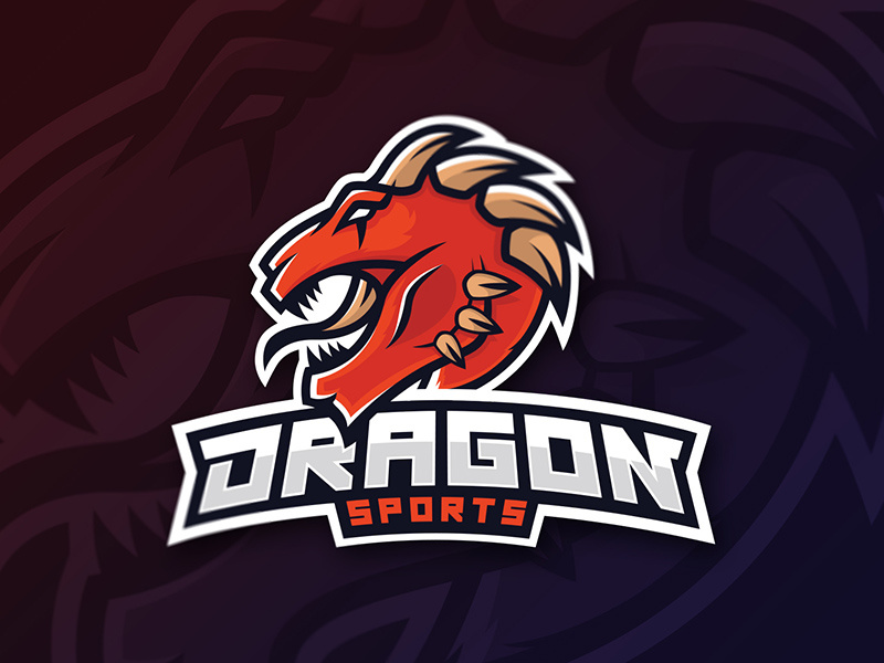 [Logo Mascot] Dragon - Speedart 