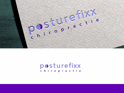 Posturefixx animation branding design graphic design logo vector