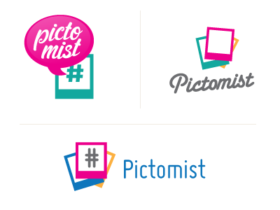 Pictomist Logo Ideas