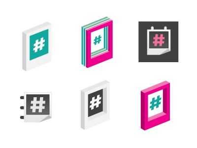 Pictomist Icon Ideas app frame hash icons ideas identity logo photo