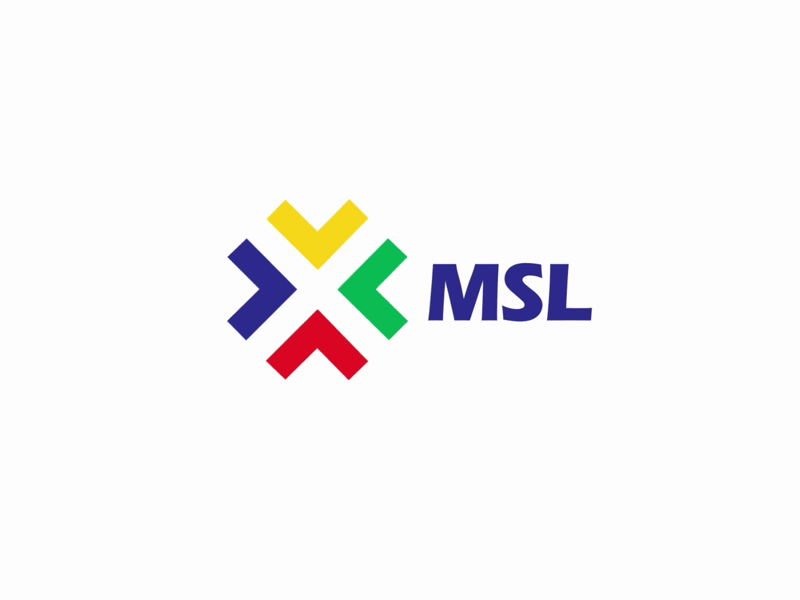 MSL Logo 2d animation animation branding logo motion graphics vector