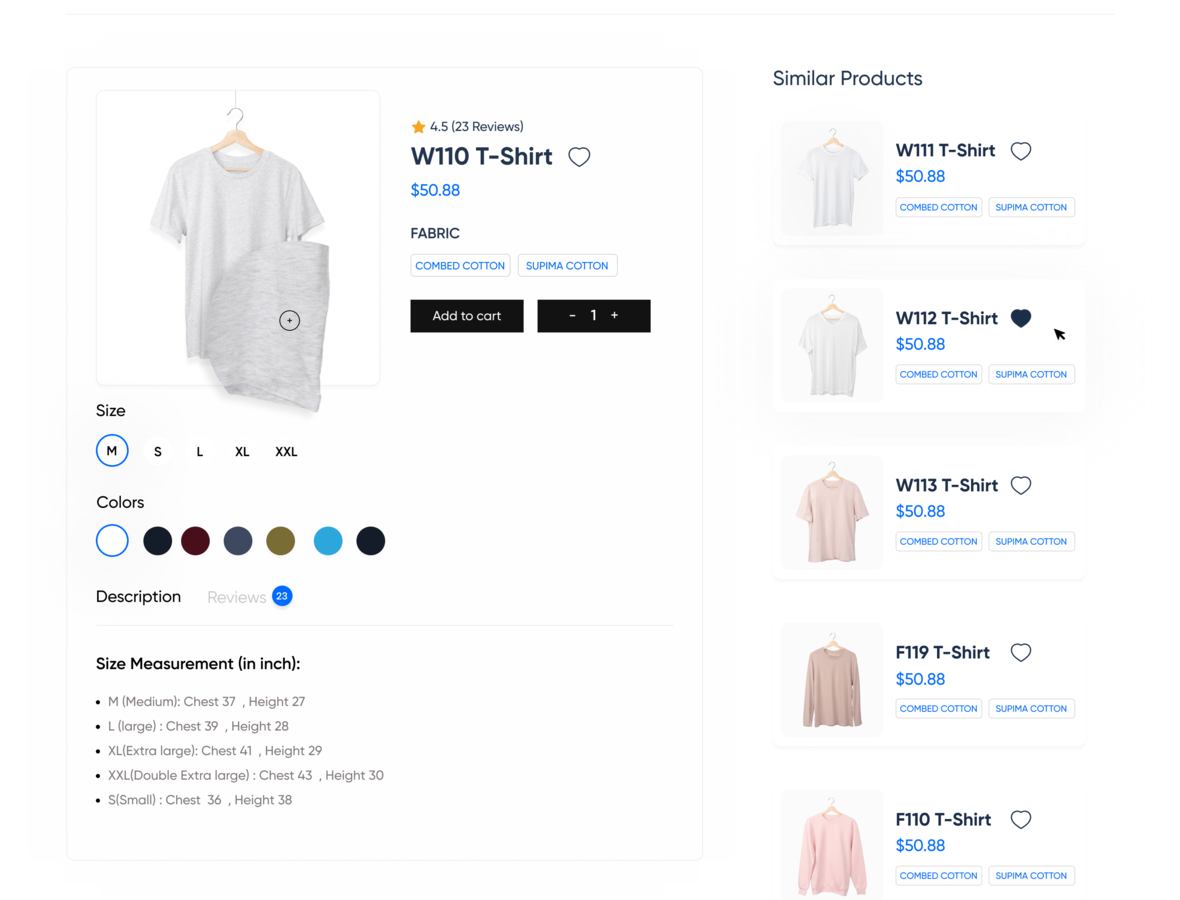 Product Detail Page | Exploration by Rifat on Dribbble