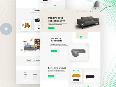 Sofa Shop Landing Page