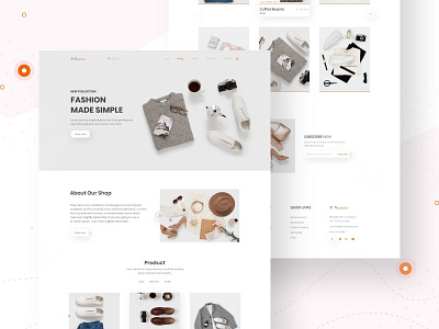 Fashion - E-Commerce Shop HomePage