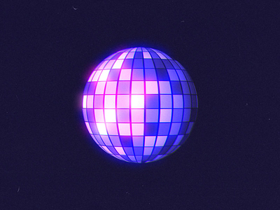 Discoball - 3D Project 3d illustration motion animation motion graphics