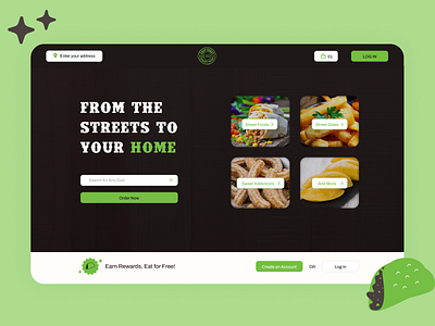 UI/UX Landing Page - Taco Online Orders