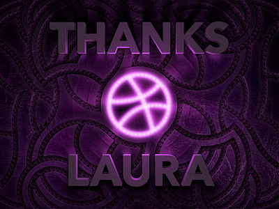 Thanks! blender debut dribbble glow illustrator lighting photoshop texture thanks