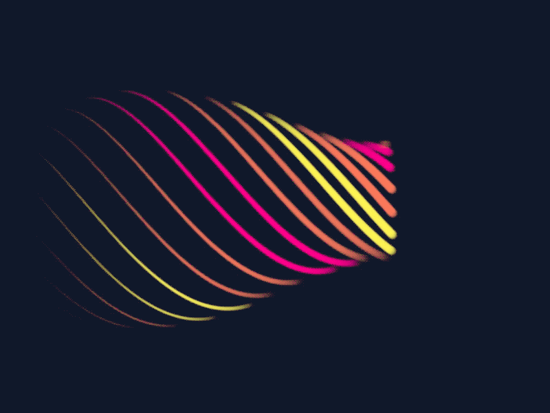 Candy Helix after effects animation candy dna helix loop particular spin spiral trapcode twist