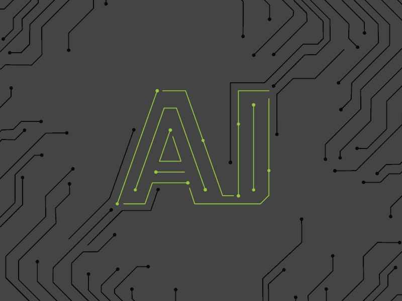 Artificial Intelligence after effects ai artificial intelligence circuit circuit board electricity gif illustrator loop machine learning mother board motion
