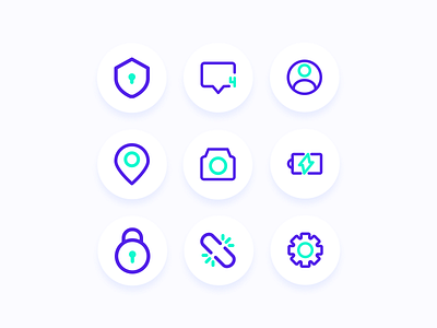 Exploration basic user interface icon