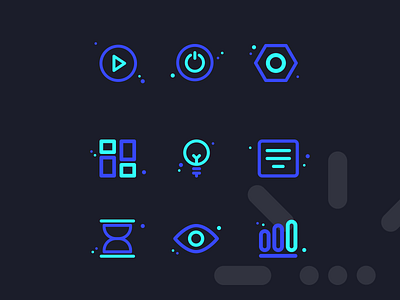 Interface essential icons