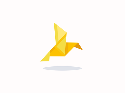 Origami bird design icon icon a day icon app icon design icon inspiration iconography illustration pixel perfect icon vector design vector icon