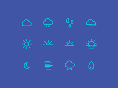 Kawaicon - Weather Line Icon