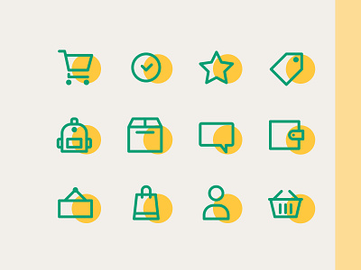 E Commerce icons line design icon icon a day icon app icon design icon set illustration line icon