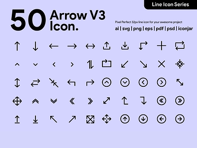 Kawaicon - Arrow Line Icon arrow arrow icon design icon icon a day icon app icon design icon packs icon set illustration line line icon