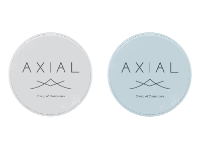 AXIAL identity logo minimalism