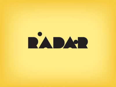 RADAR circle cycle geometric identity landscape logo minimalism sun