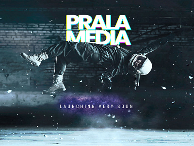 COMING SOON | Pralamedia website branding design media web website