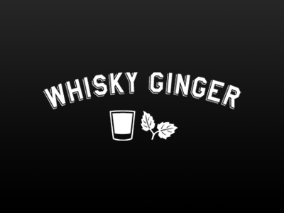 Whisky Ginger logo 1 brand concept design font icons identity illustration lettering logo symbol type typography