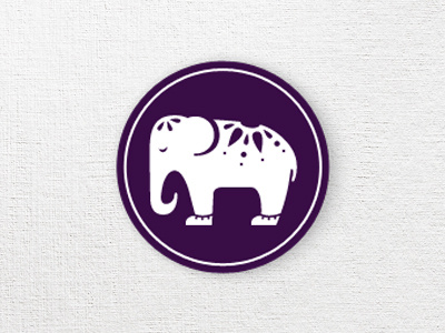Elephant Logo animal brand elephant icon illustration india logo meditation symbol vector wellness yoga