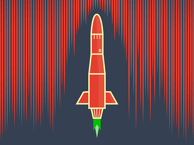 Ship cosmos illustration rocket space spaceship