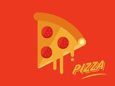Pizza Zazzle pepperoni pizza salami slice za