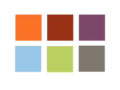 Color study. logo