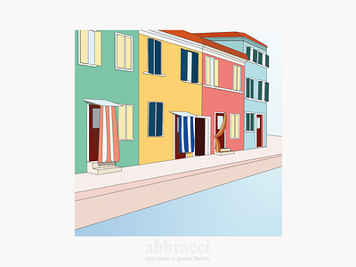 Murano adobe illustrator design flat gradients illustration illustrator italy minimal murano vector