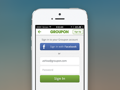 Groupon Sign In