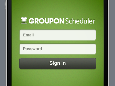 Groupon Scheduler Mobile Web Login appointments booking button calendar fields green groupon iphone login mobile mobile web scheduler scheduling sign in signin