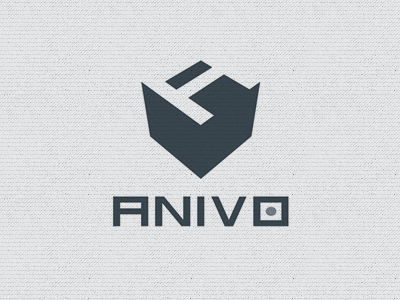 Anivo Logo 3d anivo block brand cube logo