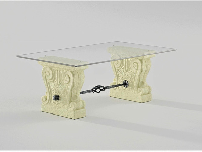 Tavolino da Salotto Valmarana agglomerato arredamento classico marmo salotto tavolino