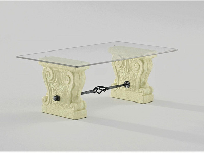 Tavolino da Salotto Valmarana agglomerato arredamento classico marmo salotto tavolino
