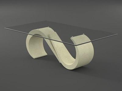 Tavolino da salotto Urano agglomerato arredamento arredo casa design marmo moderno pietra salotto tavolino